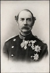 Portrait de Christian IX de Danemark (1818-1906), roi de Danemark